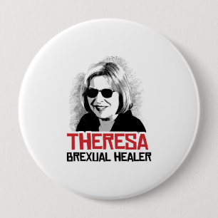 Theresaはよろしいです- Brexualの治療師- - 缶バッジ