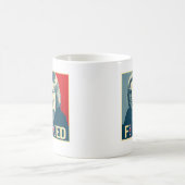 TheresaはFukedポスターよろしいです -- コーヒーマグカップ (中央)