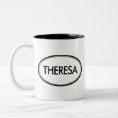 Theresa ツートーンマグカップ (左)