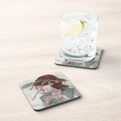 Theresa Hartman著リースの女の子 コースター (右側)