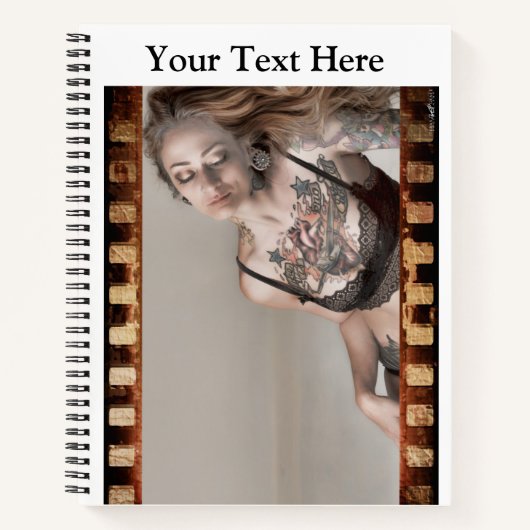 Theresa Manchester - Living Large 8.5x11ノートブック ノートブック (正面)