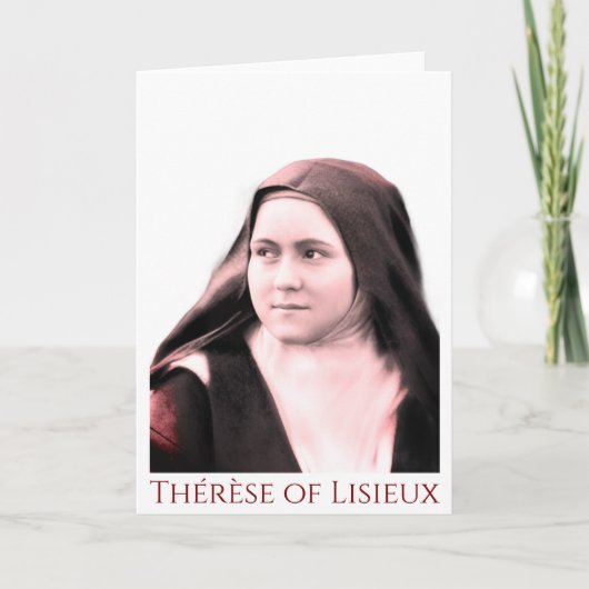 Thérèse of Lisieux (c. 1890s) カード (正面)