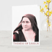 Thérèse of Lisieux (c. 1890s) カード (黄色い花)