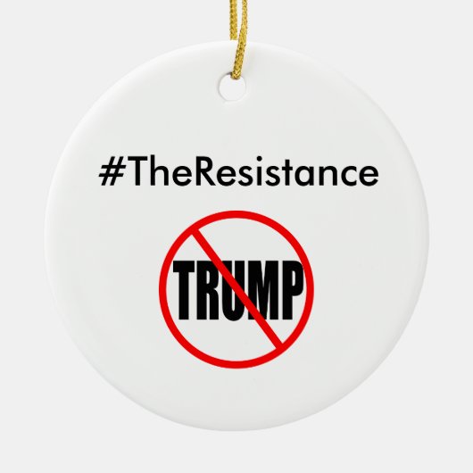 #TheResistance セラミックオーナメント (正面)