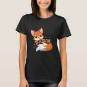 Therian Fox Furry Tail Proud Fox Kawaii Alter Kin  Tシャツ (正面)