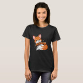 Therian Fox Furry Tail Proud Fox Kawaii Alter Kin  Tシャツ (正面フル)
