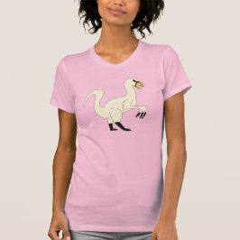 Therizinosaurus Dino Adult Pink Prehistoric Tシャツ