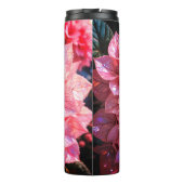 Thermal Bottle with Pink Flowers タンブラー (裏面)
