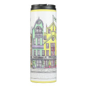 Thermal Tumblerイタリアンの購入；黄色 タンブラー (裏面)