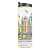 Thermal Tumblerイタリアンの購入；黄色 タンブラー (回転右)