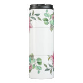 Thermal Tumbler Floral タンブラー (裏面)