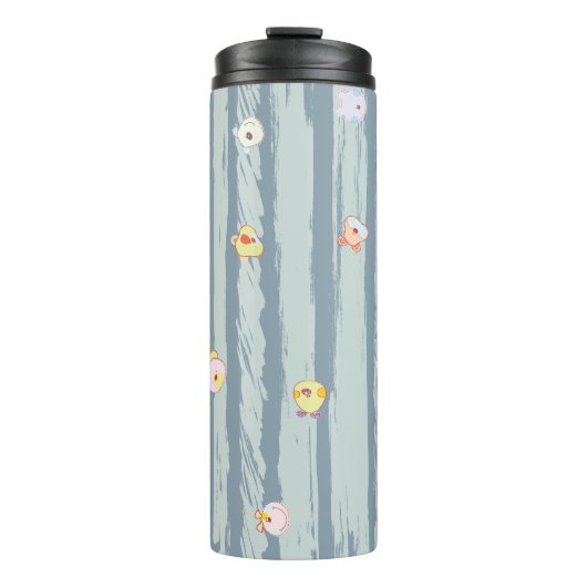Thermal Tumbler – Whimsy Faces タンブラー (正面)