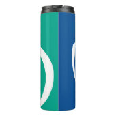 Thermal Tumbler with flag of Ottawa タンブラー (裏面)