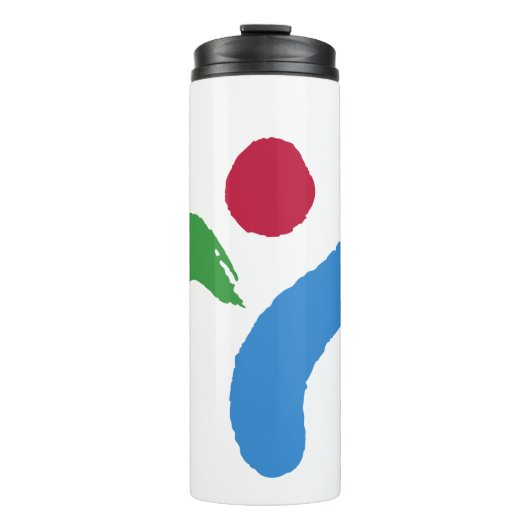 Thermal Tumbler with flag of Seoul, South Korea タンブラー (正面)