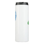 Thermal Tumbler with flag of Seoul, South Korea タンブラー (裏面)