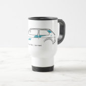 Thermobecher | Mug | Youngtimer | RetroCar | 90er トラベルマグ (正面右)