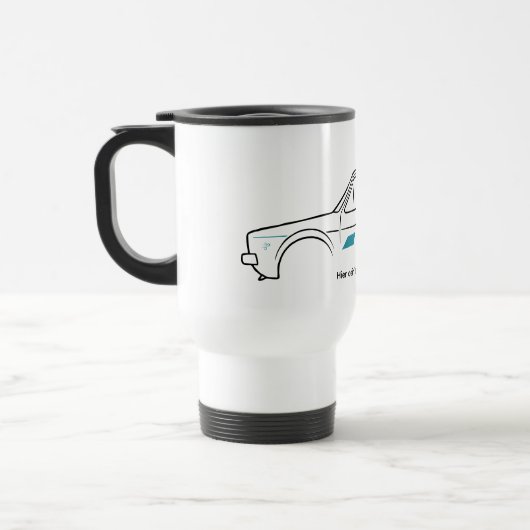 Thermobecher | Mug | Youngtimer | RetroCar | 90er トラベルマグ (左)