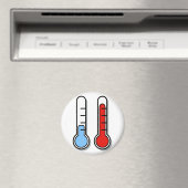 Thermometer kalt warm cold hot マグネット (インサイチュ (食洗機))