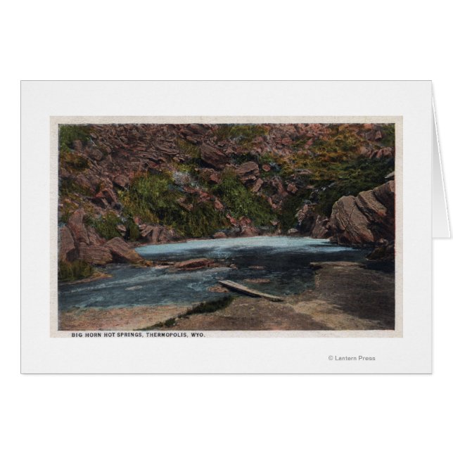 Thermopolis, WY – ビッグホーン熱春表示 (正面横)