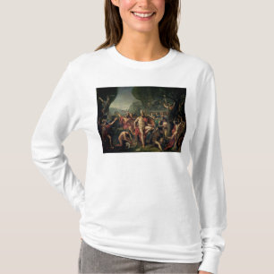 Thermopylae、480のLeonidas紀元前に、1814年 Tシャツ