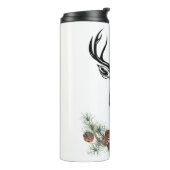 Thermosbecher mit Hirsch-Motiv タンブラー (回転左)