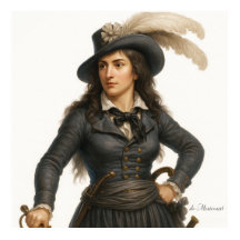 Theroigne de Mericourt - French Revolution Print