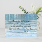 Thers We Love Memorial Service抽象芸術反射 案内状 (スタンド正面)