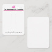 The's 結婚 Hair Company Business Card 名刺 (正面/裏面)