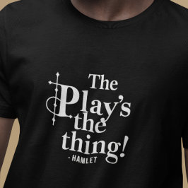 The's 遊 the Thing - モダンシンプル Shakespeare Tシャツ