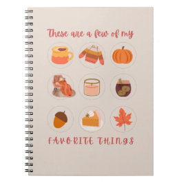 These Are Few Of My Favorite Things ノートブック