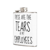 These Are The Tears Of My Staff フラスク (左)