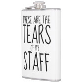 These Are The Tears Of My Staff フラスク (左)