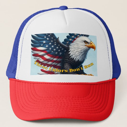 These Colors Don't Run トラッカーハット (正面)