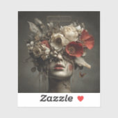 These Fleeting Lips — Gothic Fine Art シール (シート)