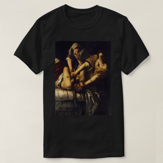 These Hoes Ain&x27;t Loyal Judith Beheading Holofe Tシャツ (デザイン正面)