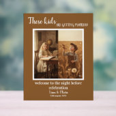 These Kids Are Getting Married The Night Before アクリルサイン (ニュートラル)