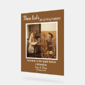 These Kids Are Getting Married The Night Before アクリルサイン (傾斜)