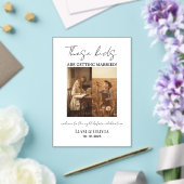 These Kids Are Getting Married The Night Before アクリル招待状 (インサイチュ (ウェディング))