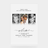 These Kids Are Getting Married Welcome アクリルサイン (正面)