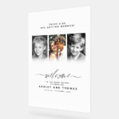 These Kids Are Getting Married Welcome アクリルサイン (傾斜)