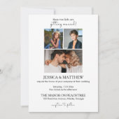 These Two Kids are Getting Married Childhood Photo 招待状 (正面)