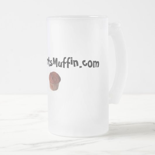 TheSportsのマフィンのビールのジョッキ フロストグラスビールジョッキ (正面右)