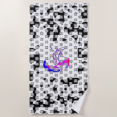 #thesurfingmermaid #SWAG@MAGHIE.ORG ビーチタオル (正面)