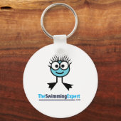 TheSwimmingExpertスイムキャラクターキーリング キーホルダー (正面)