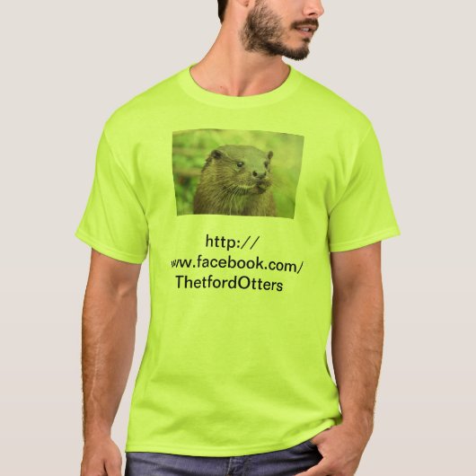 ThetfordのカワウソのTシャツ Tシャツ (正面)