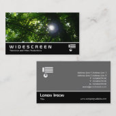 theTreesのワイドスクリーンの07日曜日 名刺 (正面/裏面)