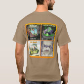 #TheUnAbominableSnowman最重要指名手配 Tシャツ (裏面)