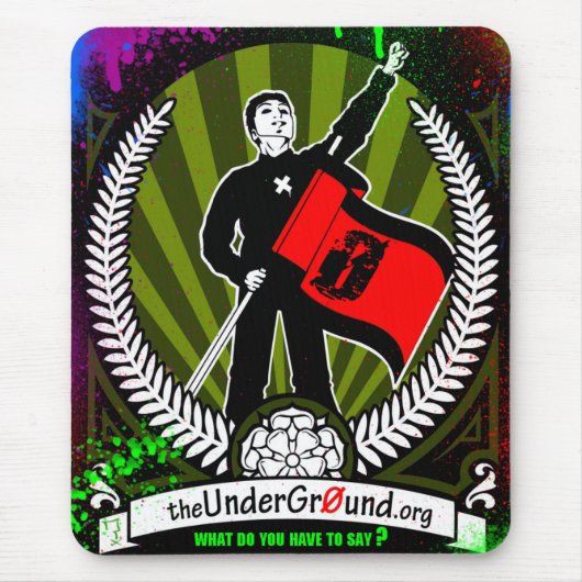 TheUnderGr0undのマウスパッド マウスパッド (正面)