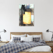 TheWishOfAHorse – 印刷キャンバス キャンバスプリント (インサイチュ (寝室))