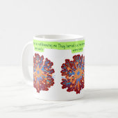 They Buried Us Not Knowing We Were Seeds コーヒーマグカップ (正面左)